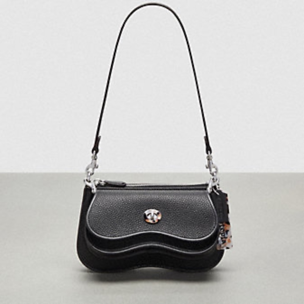 Coachtopia Wavy Double Pouch Bag